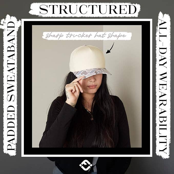 Women's 2-Tone Blank Cap