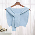 Stylish Clothing Accessory Shawl: Light blue