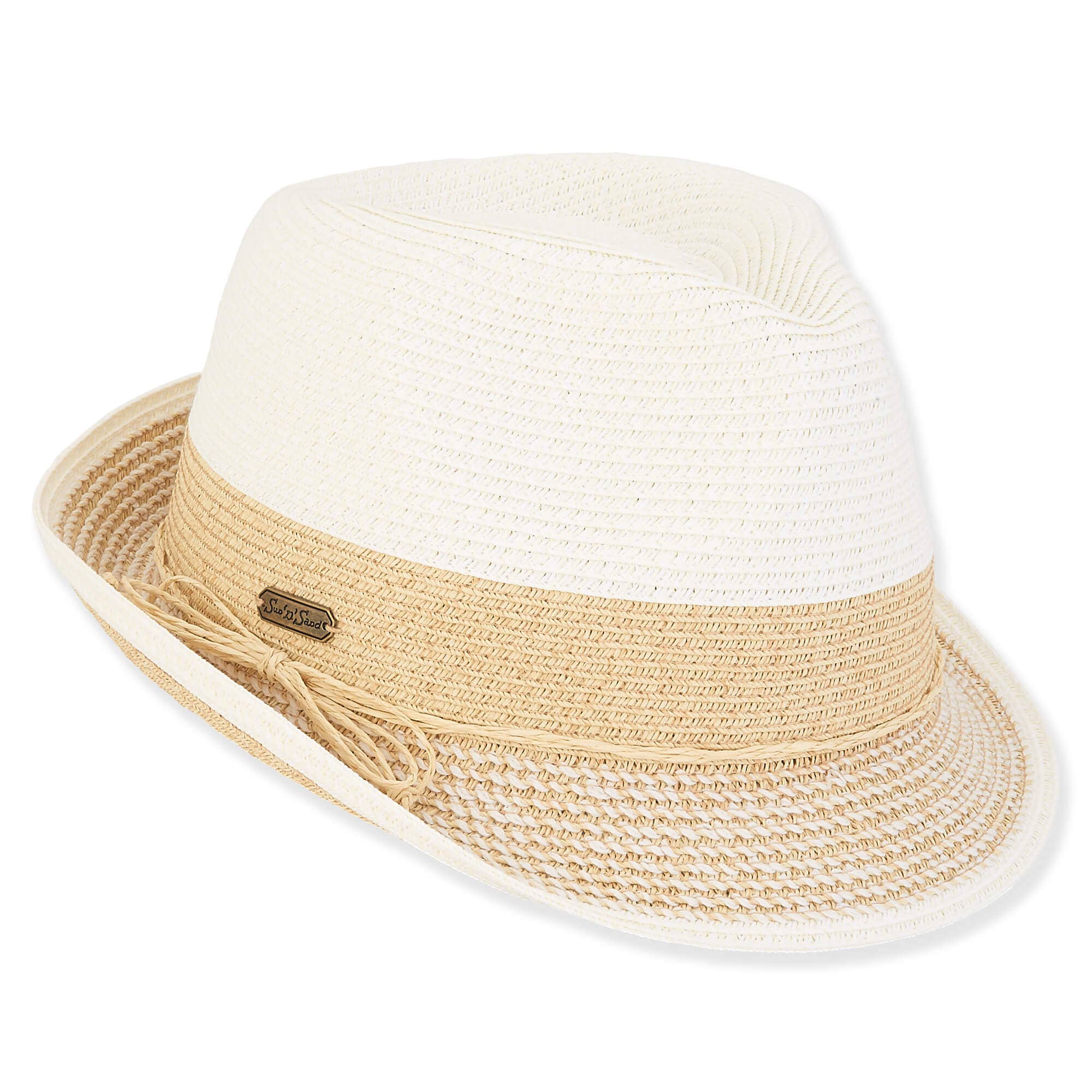 Natural, Paperbraid Fedora,