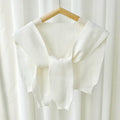 Stylish Clothing Accessory Shawl: White