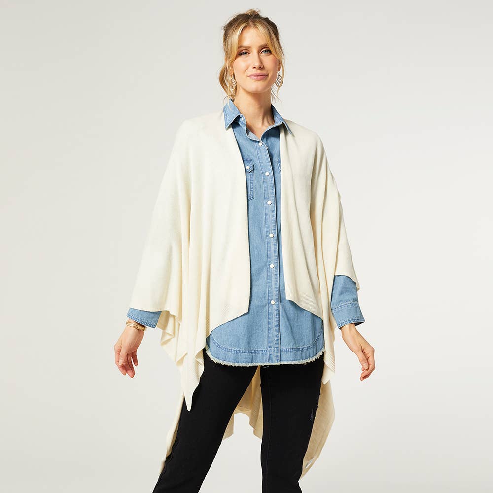 Kiara Light Weight Wrap: Cameo Rose / One Size