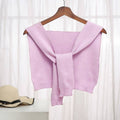 Stylish Clothing Accessory Shawl: Pink purple